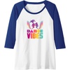 image:imageTrolls  Dance Vibes Raglan Baseball TeeRoyal BlueWhite