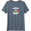 image:imageTrolls  Gimme A Beat Premium Triblend TShirtSlate Grey