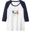 image:imageTrolls  Gimme A Beat Raglan Baseball TeeNavy BlueWhite