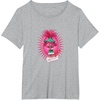 image:imageTrolls  Holiday in Harmony Gift Queen Portrait TShirtHeather Grey