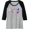 image:imageTrolls  Patches Raglan Baseball TeeBlackAthletic Heather