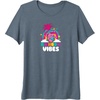 image:imageTrolls  Rainbow Vibes Premium TriBlend TShirtSlate Grey