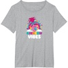 image:imageTrolls  Rainbow Vibes TShirtHeather Grey