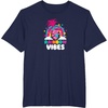 image:imageTrolls  Rainbow Vibes TShirtNavy Blue