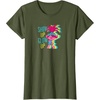 image:imageTrolls  Show Up Glow Up TShirtOlive Green