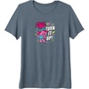 image:imageTrolls  Turn It Up Premium Triblend TShirtSlate Grey