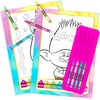 image:imageTrolls Coloring Book with Stickers Set  Coloring Activity Book and Trolls Stickers Bundled with 2 Separately Licensed GWW Prize Reward Stickers