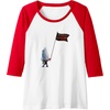 image:imageTrolls World Tour  Guy Diamond Tiny Diamond Raglan Baseball TeeRedWhite