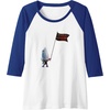 image:imageTrolls World Tour  Guy Diamond Tiny Diamond Raglan Baseball TeeRoyal BlueWhite