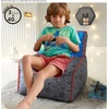 image:imageTrolls World Tour Kids Nylon Bean Bag Chair with Piping amp Top Carry HandleAvengers