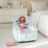 image:imageTrolls World Tour Kids Nylon Bean Bag Chair with Piping amp Top Carry HandleGabbys Dollhouse