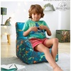 image:imageTrolls World Tour Kids Nylon Bean Bag Chair with Piping amp Top Carry HandleJurassic World 2