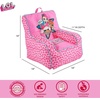 image:imageTrolls World Tour Kids Nylon Bean Bag Chair with Piping amp Top Carry HandleLol Surprise