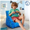 image:imageTrolls World Tour Kids Nylon Bean Bag Chair with Piping amp Top Carry HandlePj Mask