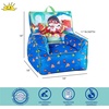 image:imageTrolls World Tour Kids Nylon Bean Bag Chair with Piping amp Top Carry HandleRyans World