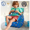 image:imageTrolls World Tour Kids Nylon Bean Bag Chair with Piping amp Top Carry HandleRyans World