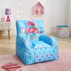 image:imageTrolls World Tour Kids Nylon Bean Bag Chair with Piping amp Top Carry HandleTrolls