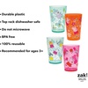 image:imageZak Designs 145oz DreamWorks Trolls World Tour Nesting Tumbler Set Includes Durable Plastic Cups Fun Drinkware is Perfect for Kids 4pk 145oz Poppy amp FriendsPeppa Pig