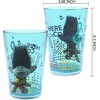 image:imageZak Designs 145oz DreamWorks Trolls World Tour Nesting Tumbler Set Includes Durable Plastic Cups Fun Drinkware is Perfect for Kids 4pk 145oz Poppy amp FriendsPoppy  Friends