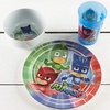 image:imageZak Designs Dreamworks Trolls 2 Movie Poppy Branch Kids BPAFree Dinnerware Set Includes Plate Bowl Tumbler and Water Bottle Made of Durable Material and Perfect for Kids 4 Piece Set TROU2870PJ Masks 5pc