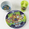 image:imageZak Designs Dreamworks Trolls 2 Movie Poppy Branch Kids BPAFree Dinnerware Set Includes Plate Bowl Tumbler and Water Bottle Made of Durable Material and Perfect for Kids 4 Piece Set TROU2870Paw Patrol Boy