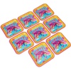 image:imageAmscan 551828 Trolls The Movie Poppy Square Party Dinner Paper Plates Multicolor 8 Ct
