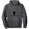 image:imageClassic Trolls Polka Dot Hooded Sweatshirt Pullover HoodieDark Heather Grey