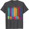 image:imageClassic Trolls Trolls Hair Paint Streak TShirt TShirtDark Heather Grey