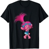 image:imageDREAMWORKS TROLLS Poppy Winky TShirt UnisexAdults Black Small Short SleeveBlack