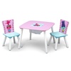 image:imageDelta Children Kids Table and Chair Set with Storage 2 Chairs Included Trolls World TourTrolls World Tour