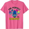 image:imageDreamWorks Trolls Band Together BroZone Perfect Harmony TShirtPink Heather