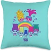 image:imageDreamWorks Trolls Band Together BroZone Poppy Viva Rainbow Throw Pillow16x16