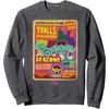 image:imageDreamWorks Trolls Band Together Brozone Magazine Cover SweatshirtDark Heather Grey