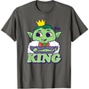 image:imageDreamWorks Trolls Band Together King Gristle TShirtAsphalt Grey