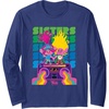 image:imageDreamWorks Trolls Band Together Poppy and Viva Sisters Long Sleeve TShirtNavy Blue