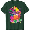 image:imageDreamWorks Trolls Band Together Poppy and Viva UnisexAdults Kids TShirt Black Classic Fit Short Sleeve TShirtDark Green