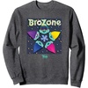 image:imageDreamWorks Trolls Band Together Psychedelic SweatshirtDark Heather Grey