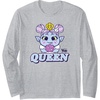 image:imageDreamWorks Trolls Band Together Queen Bridget Long Sleeve TShirtHeather Grey