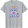image:imageDreamWorks Trolls Band Together Queen Bridget TShirtHeather Grey