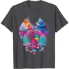 image:imageDreamWorks Trolls Be Unique TShirtDark Heather Grey