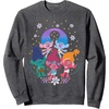 image:imageDreamWorks Trolls Group Shot SweatshirtDark Heather Grey
