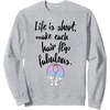 image:imageDreamWorks Trolls Hair Flip SweatshirtHeather Grey