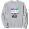 image:imageDreamWorks Trolls Hair Volume SweatshirtHeather Grey
