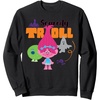 image:imageDreamWorks Trolls Halloween Scaredy Troll SweatshirtBlack