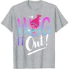 image:imageDreamWorks Trolls Hug It Out TShirtHeather Grey