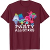 image:imageDreamWorks Trolls Party All Stars TShirtBurgundy