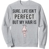image:imageDreamWorks Trolls Perfect Hair SweatshirtHeather Grey