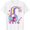 image:imageDreamWorks Trolls Poppy Rainbow TShirtWhite
