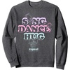 image:imageDreamWorks Trolls Repeat List SweatshirtDark Heather Grey