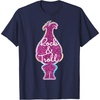 image:imageDreamWorks Trolls Rock amp Troll Sparkle TShirtNavy Blue